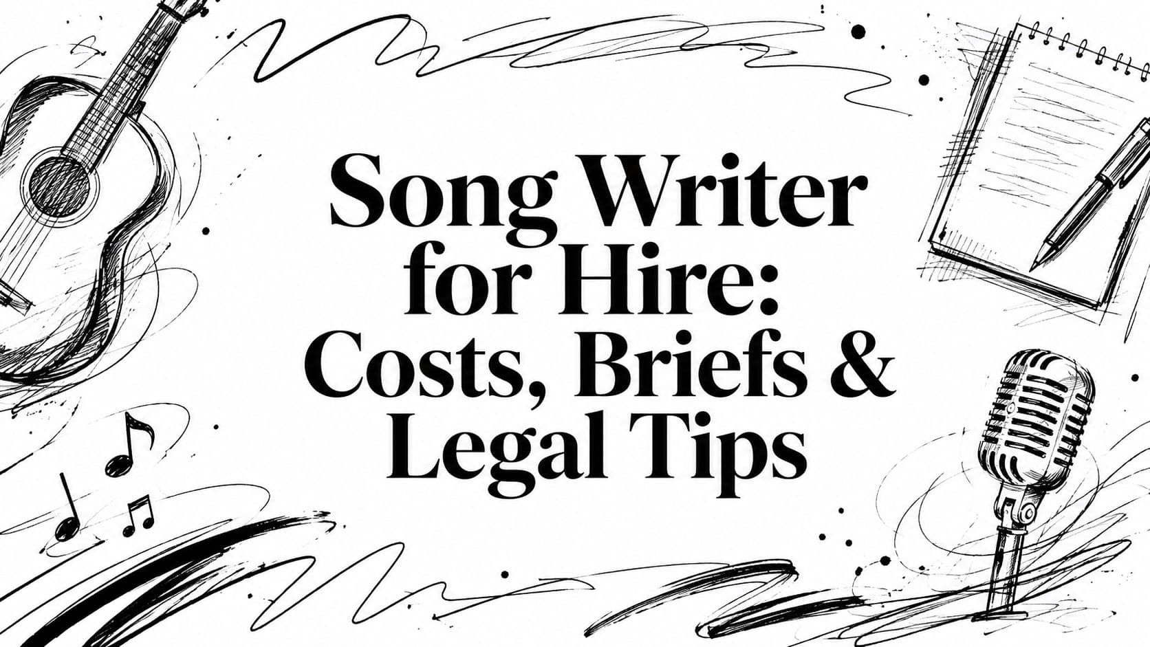 Song Writer for Hire: Costs, Briefs & Legal Tips