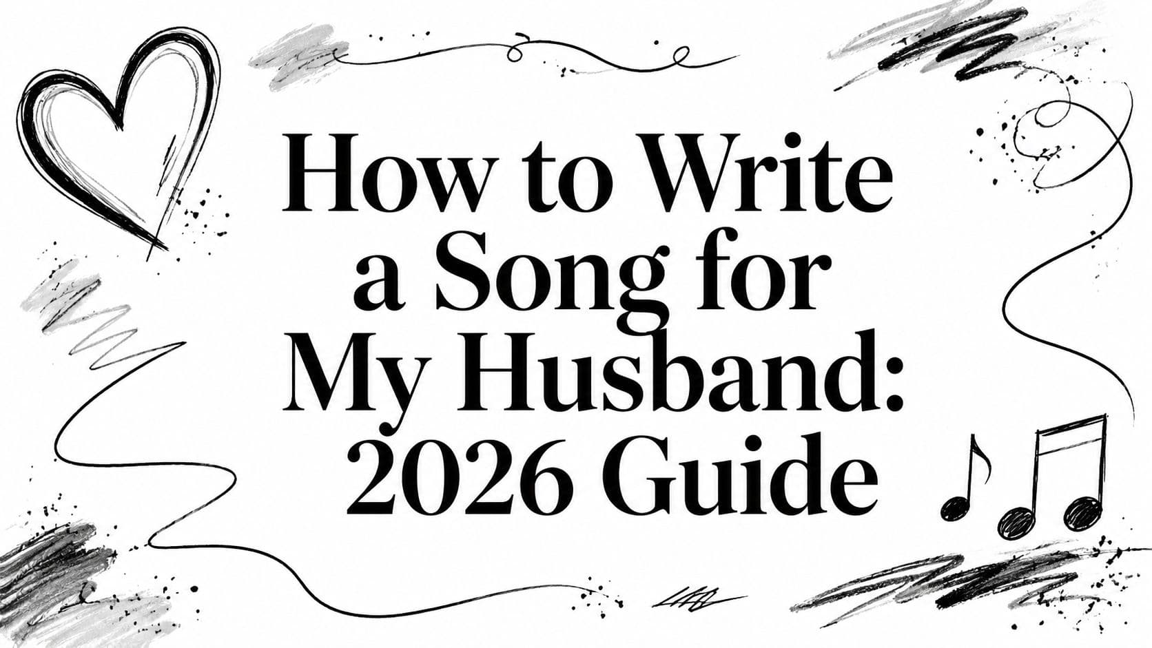 How to Write a Song for My Husband: 2026 Guide