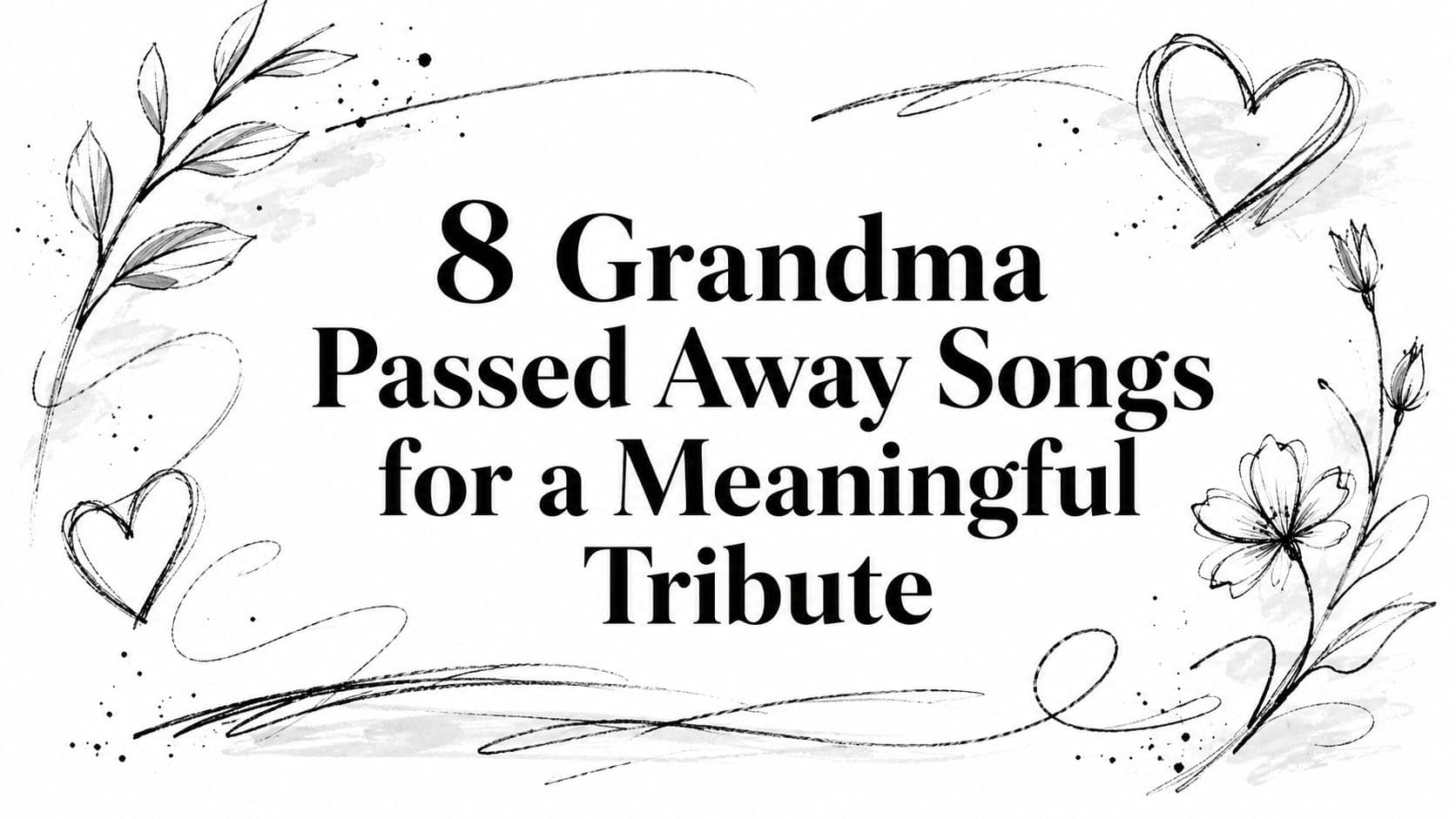 8 Grandma Passed Away Songs for a Meaningful Tribute