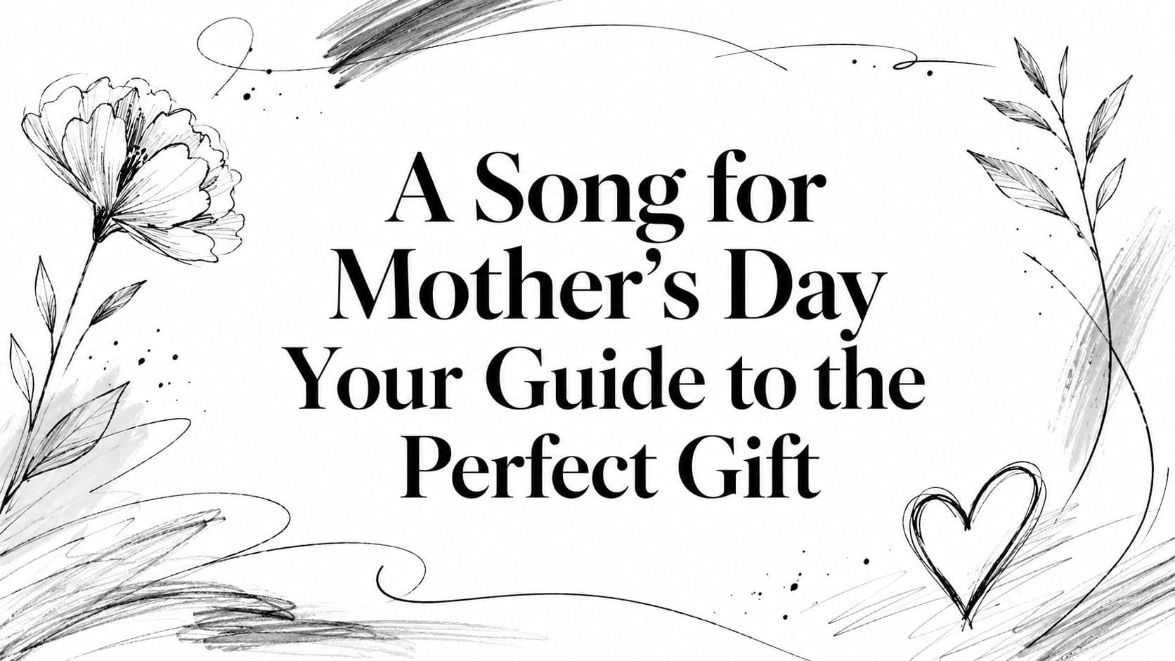 A Song for Mother's Day Your Guide to the Perfect Gift