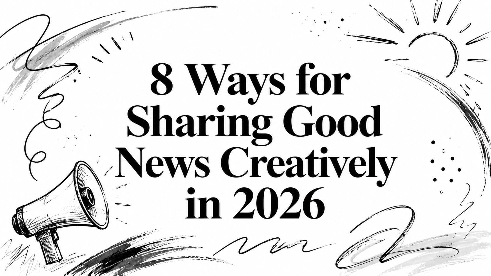 8 Ways for Sharing Good News Creatively in 2026