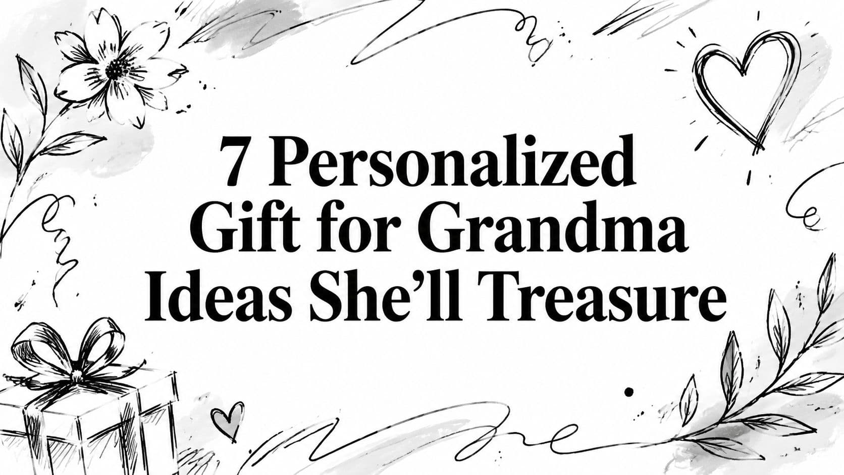 7 Personalized Gift for Grandma Ideas She’ll Treasure