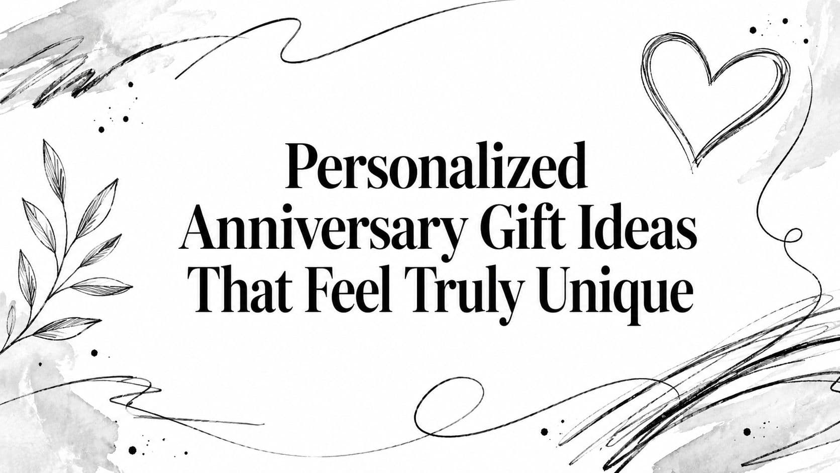 Personalized Anniversary Gift Ideas That Feel Truly Unique