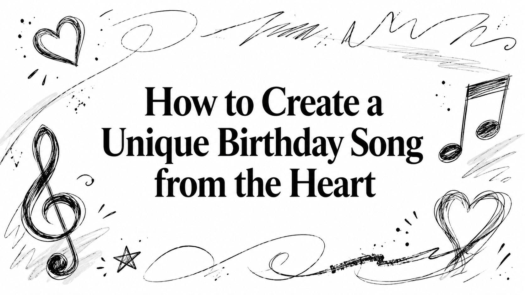 How to Create a Unique Birthday Song from the Heart